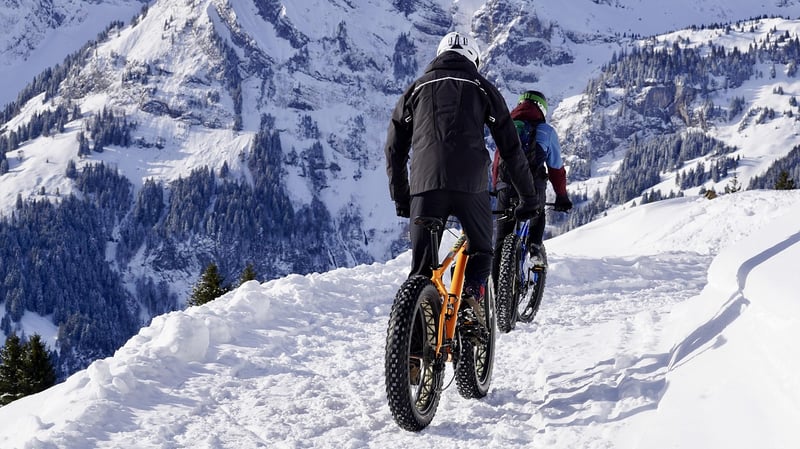 Mountain biking